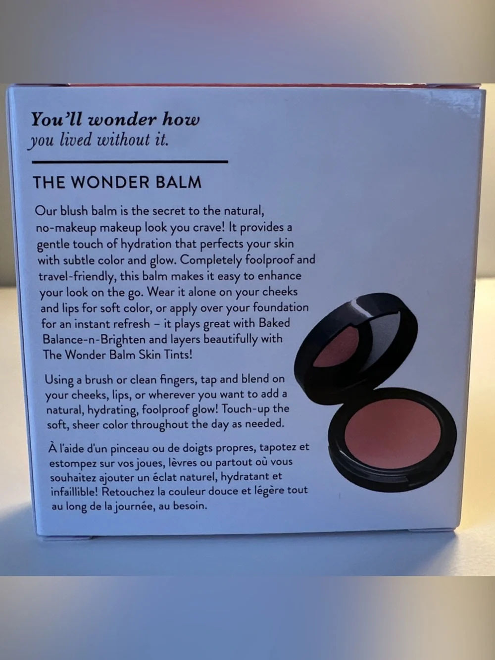 Laura Geller Hydrating Blush The Wonder Balm - Rose Pink Box